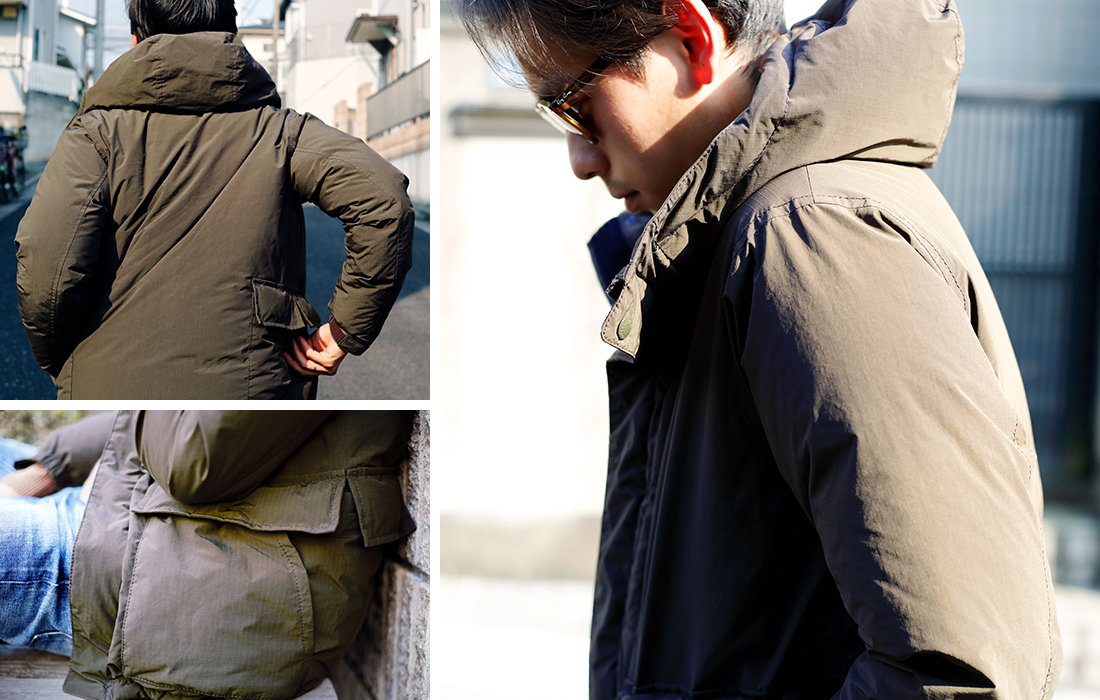 OVER POCKET DOWN JACKET