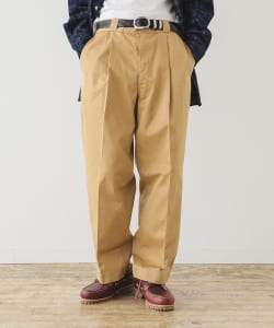 BEAMS / 男裝 單褶 工作 長褲