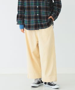 BEAMS BOY / 女裝 5W 燈芯絨 寬鬆 長褲