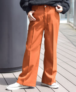 〈WOMEN〉BEAMS JAPAN / 女裝 5口袋 前打摺 長褲