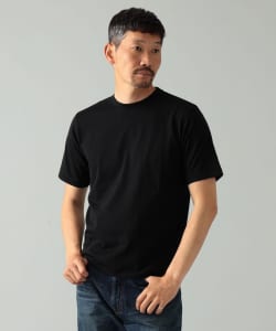 BEAMS F / 男裝 純棉 圓領 短袖 T恤