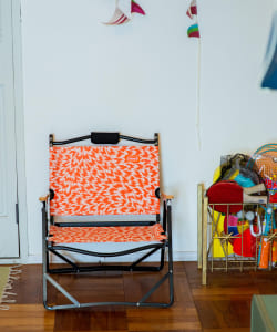 ELEY KISHIMOTO × Coleman × BEAMS / 別注 「FLASH」印花 折疊式 椅子