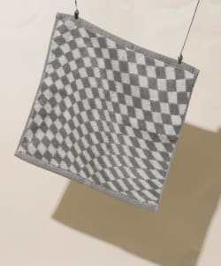 BEAMS / 幾何 棋盤格 毛巾