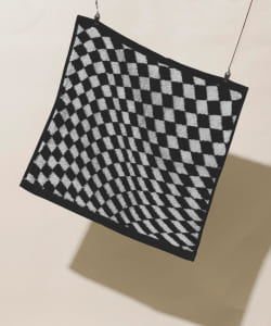BEAMS / 幾何 棋盤格 毛巾