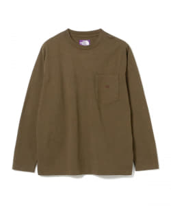 THE NORTH FACE PURPLE LABEL / 7oz Long sleeve Pocket Tee