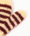 LT-YELLOW×BURGUNDY BORDER