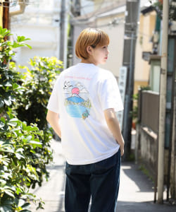〈UNISEX〉BEAMS JAPAN / 別注 富士山 短袖 T恤