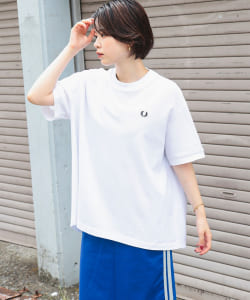 FRED PERRY × Ray BEAMS / 別注 女裝 寬版 網布 T恤