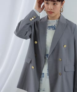 Ray BEAMS / 女裝 6釦 雙排扣 BLAZER 西裝 外套