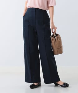 Demi-Luxe BEAMS / 女裝 中線 打褶 長褲