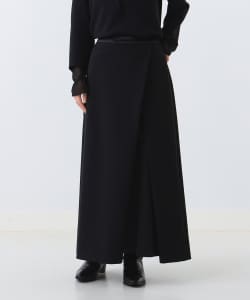 Demi-Luxe BEAMS / 女裝 側打褶 長裙