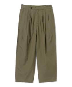 <MEN>Monitaly / トリプルタック ワイドパンツ ◎