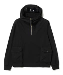 ▲C.P. Company / HEAVY JERSEY MIXED GOGGLE HOODIE