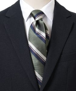 ▲シルク ストライプ ネクタイ① 24AW