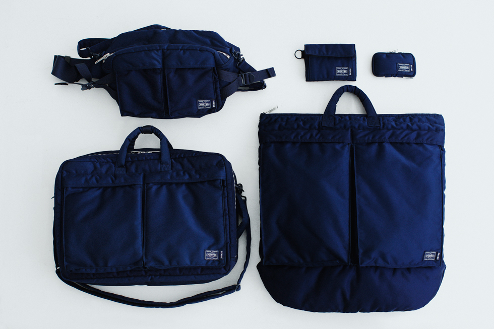 PORTER × beams 40周年限定 3way バッグ インディゴ