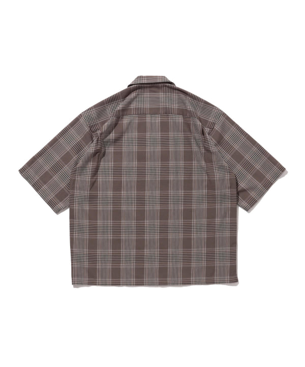 BEAMS Check Loose Fit Open BEAMS Shirt (Shirts, Blouses, Casual Shirts)  Available at BEAMS