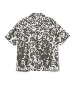 ▲GOLD /  "WOODSTOCK FESTIVAL" OPEN SHIRT