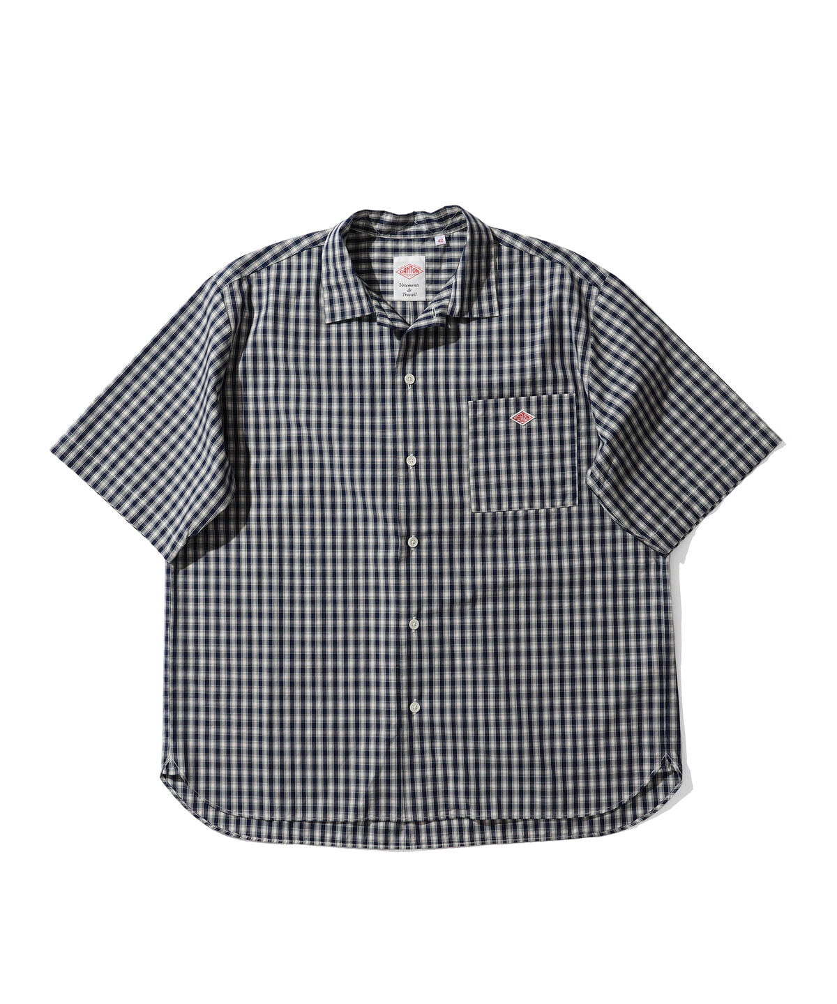 BEAMS [BEAMS] DANTON / Short sleeve work shirt (shirt/blouse 
