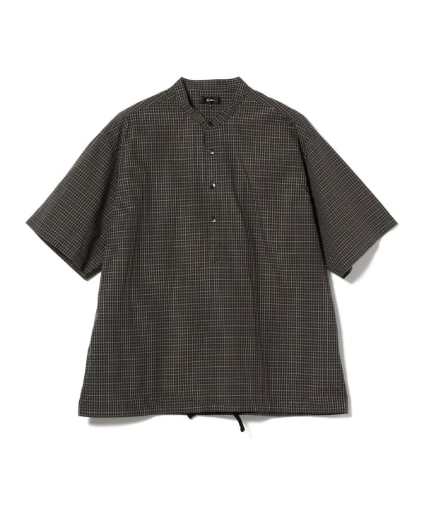 BEAMS [BEAMS] BEAMS / Checked pullover easy shirt (shirt/blouse 