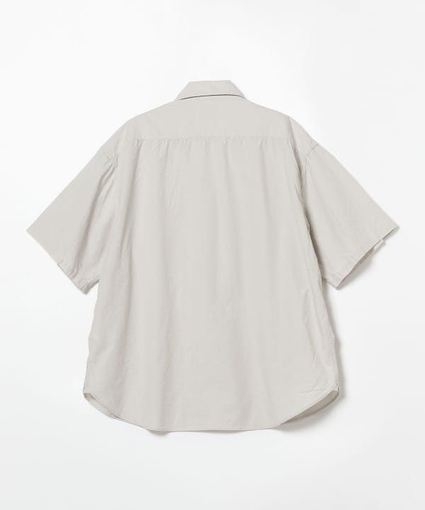 BEAMS（ビームス）シャンブレー オープンカラー シャツ（シャツ