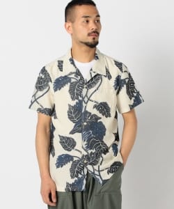 ▲REMI RELIEF × BEAMS PLUS / 別注 カット ジャカード アロハシャツ