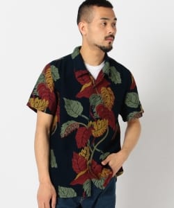 ▲REMI RELIEF × BEAMS PLUS / 別注 カット ジャカード アロハシャツ