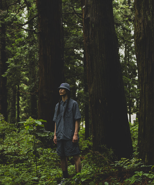 BEAMS（ビームス）NEEDLES × BEAMS / 別注 OPEN COLLAR SHIRT（シャツ