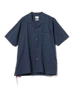 ▲BEAMS JAPAN / エンブロイダリー オープンカラーシャツ