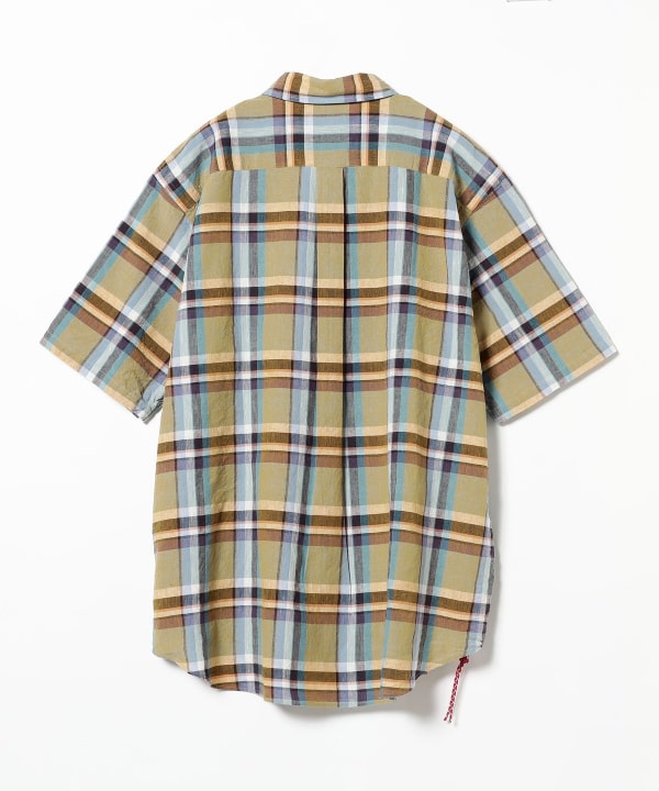 【SEAL限定商品】 BEAMS JAPAN（ビームス ミニ ジャパン）マドラスチェック トップス