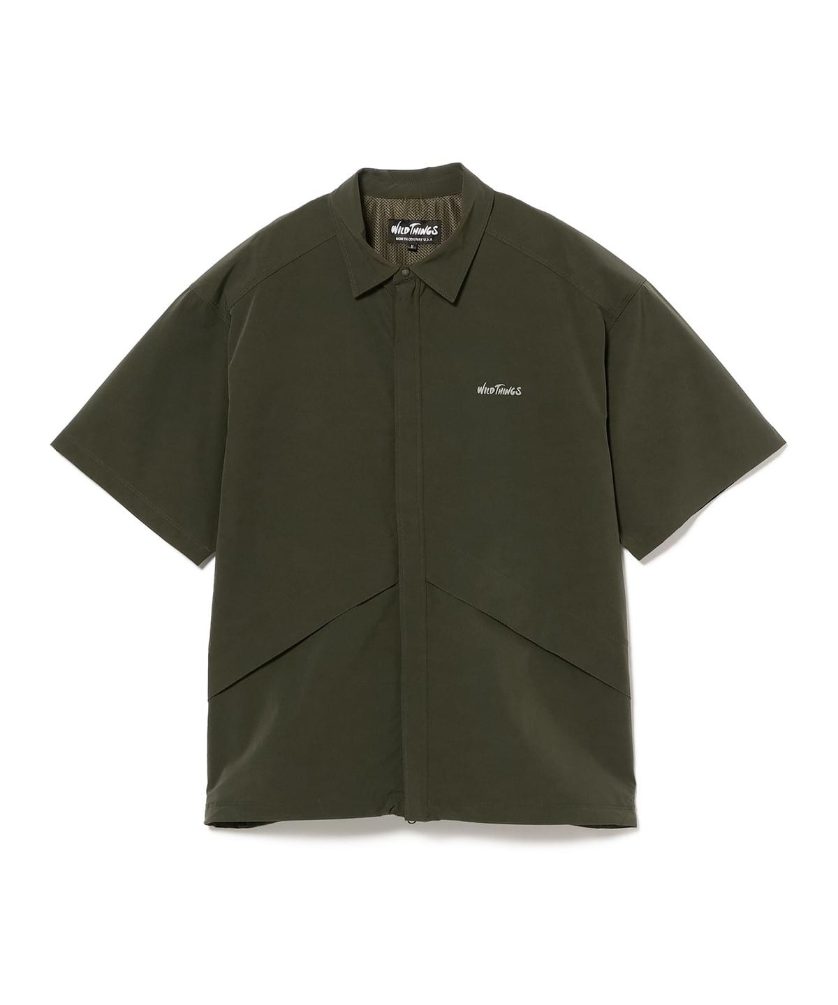 WILD THINGS ワイルドシングス / DENALI S/S SHIRT シャツ・ブラウス MEN D. GREEN M WILD THINGS ワイルドシングス / DENALI S/S SHIRT シャツ・ブラウス MEN D. GREEN M