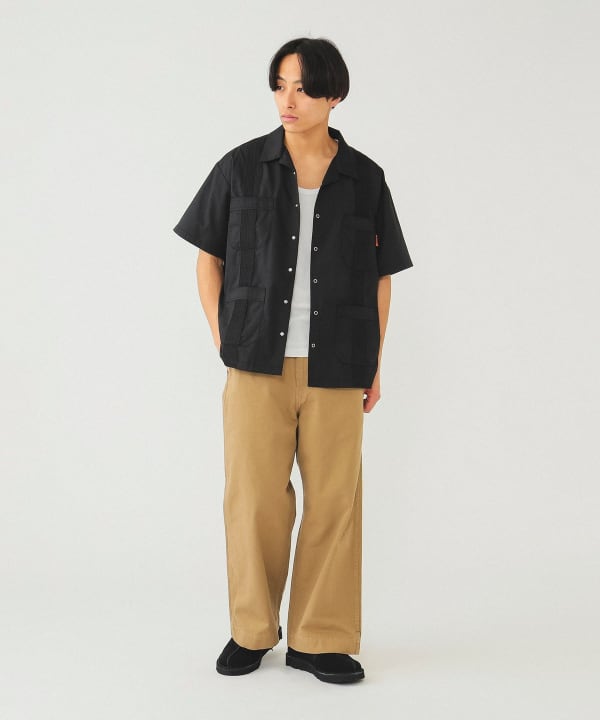 BEAMS（ビームス）UNIVERSAL OVERALL × BEAMS / 別注 キューバシャツ（シャツ・ブラウス カジュアルシャツ）通販｜BEAMS