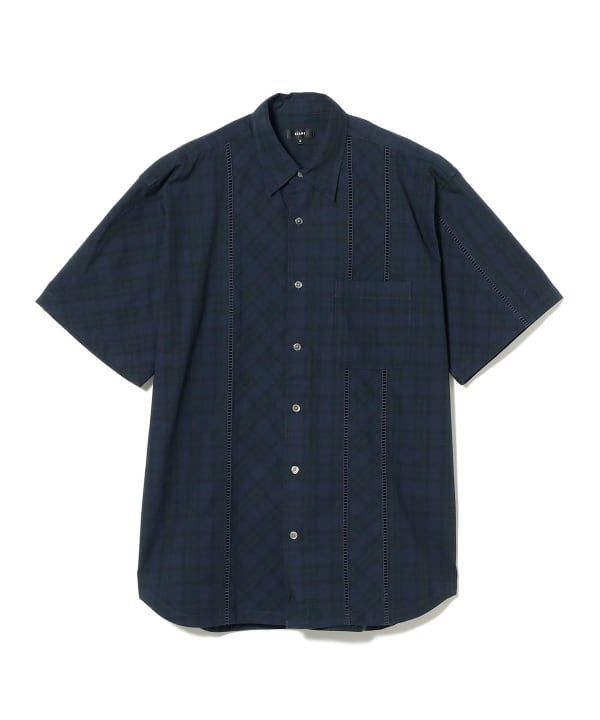 BEAMS（ビームス）レース タータンチェックシャツ（シャツ