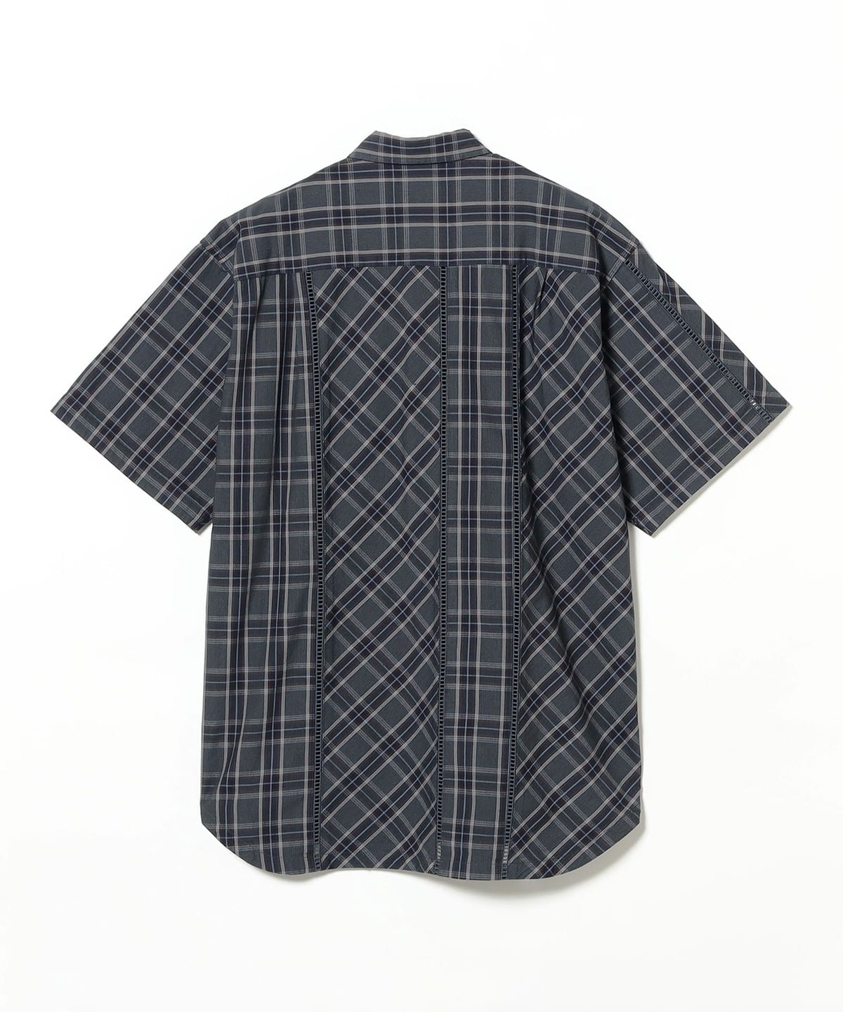 BEAMS チェック柄 半袖シャツ small - メルカリ