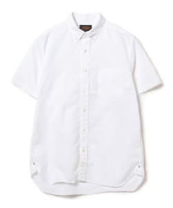 ▲BEAMS PLUS / COOLMAX（R） ショートスリーブ ボタンダウン シャツ