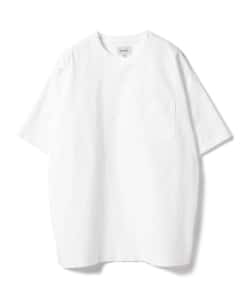 ▲BEAMS / オックスフォード ウーブン ポケット Tシャツ