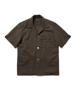 ▲BEAMS PLUS / シアサッカー ショートスリーブ ビーチジャケット
