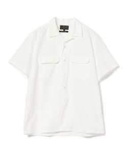 BEAMS PLUS / ピマコットン ショートスリーブ オープンカラー シャツ