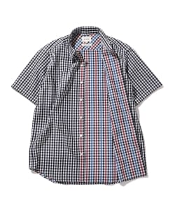 ▲BEAMS / ギンガムチェック ショートスリーブ シャツ