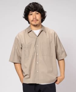 ▲BEAMS / ショート丈 ルーズフィット シャツ