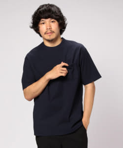 ▲BEAMS / ウーブン ポケット Tシャツ