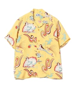 ▲SUN SURF × BEAMS / 別注 マーメイド ハワイアン シャツ