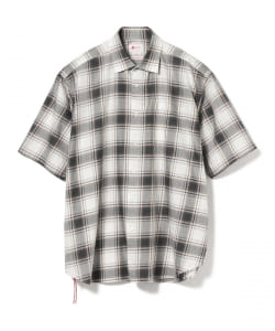 BEAMS JAPAN / 男裝 休閒 格紋 短袖襯衫