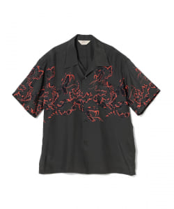 ▲STAR OF HOLLYWOOD × BEAMS / 別注 オープンカラー シャツ
