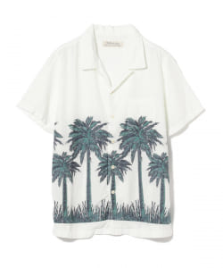 ▲REMI RELIEF × BEAMS PLUS / 別注 カット ジャカード アロハシャツ