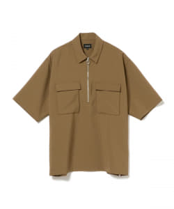 ▲BEAMS / ルーズ ハーフジップ シャツ