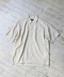 ▲BEAMS / ポリエステル リネン ネオルーズ ミニレギュラー シャツ