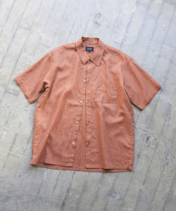 ▲BEAMS / ポリエステル リネン ネオルーズ ミニレギュラー シャツ