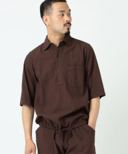 ▲ts(s) × BEAMS PLUS / 別注 HEM STRING SHIRT