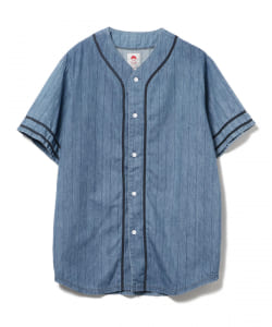 BEAMS JAPAN / インディゴ ベースボールシャツ