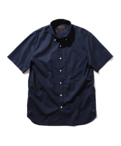▲BEAMS PLUS / カラーブロード ショートスリーブ ボタンダウン シャツ